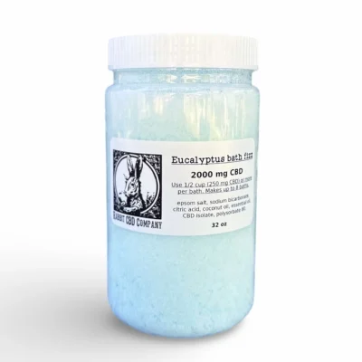 Rabbit CBD | Eucalyptus CBD Bath Fizz | 2000mg