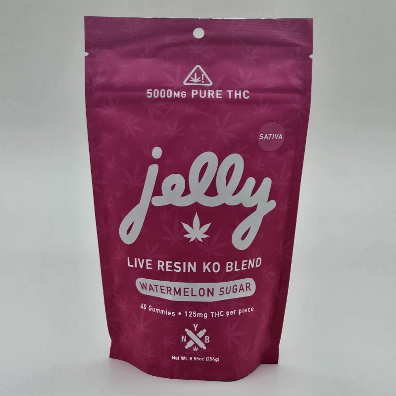 Jelly KO gummies watermelon sugar delta 8 thc
