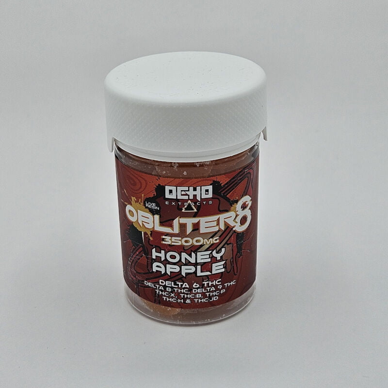 ocho extracts obliter8 gummies apple