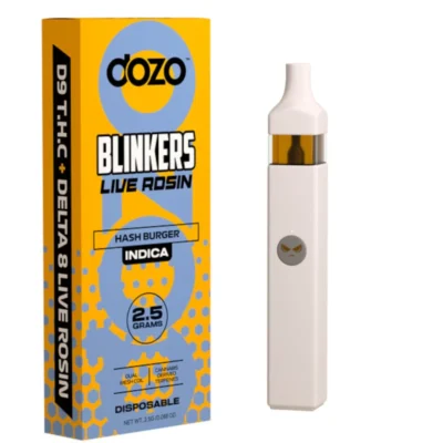 Dozo | Blinkers Disposable | 98% Live Rosin | 2.5g