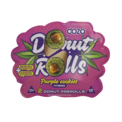 Dozo Donut Prerolls THCa Purple Cookies