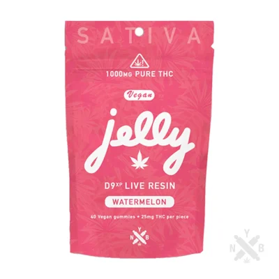Jelly | D9XP Live Resin Gummies | 1000mg