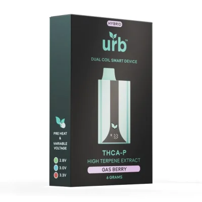 URB | Dual Coil Smart Device Disposable Vape | 6g