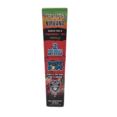 Pixie Dust X Nirvana | Puff Popz Prerolls | 4g