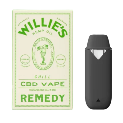 Willie's Remedy | "Chill" CBD Disposable Vape | 1000mg