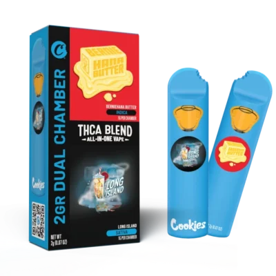 Cookies | Dual Chamber THC Blend Disposable Vape | 2g