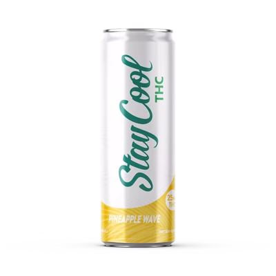 Stay Cool | 25mg Delta 9 THC Drink | Pineapple Wave