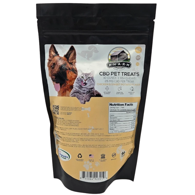Pharm | CBD Pet Treats | 65+ chews