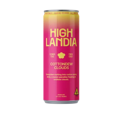 HighLandia | 50mg THC Drink | Cottondew Clouds