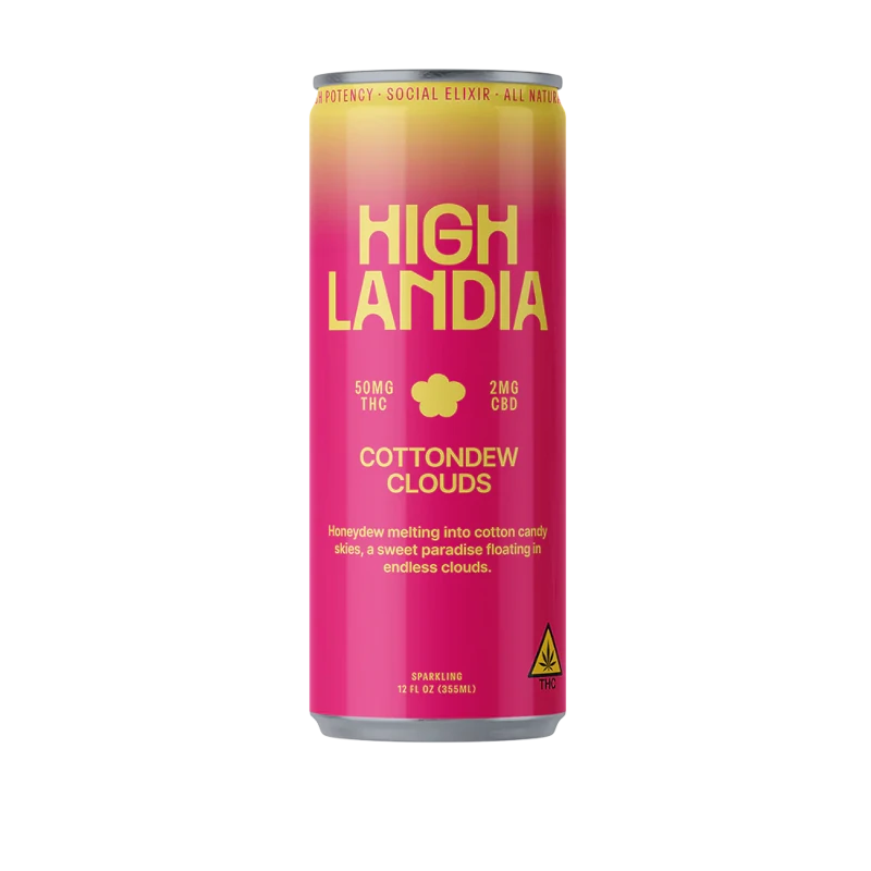 HighLandia | 50mg THC Drink | Cottondew Clouds