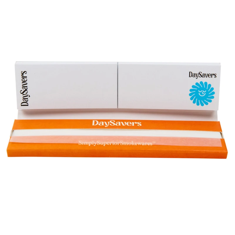 DaySavers | King Size White Rolling Papers with Filter Tips | 32 Papers - Image 2