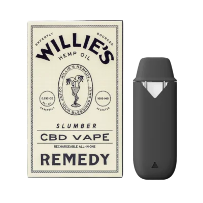Willie's Remedy X Coast | "Slumber" CBD + CBN Disposable Vape | 1000mg