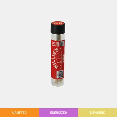 Willies Remedy | Hash Infused Prerolls | 2 count