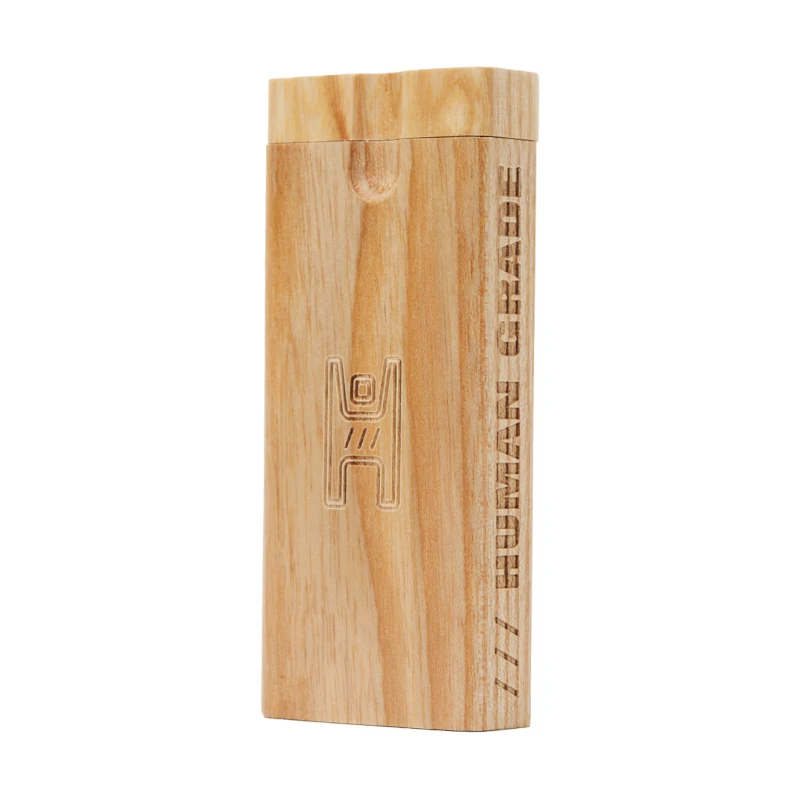 Human Grade | Wooden Dugout w/ Metal Poker | Swivel Top - Image 4