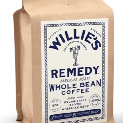 Willie's Remedy | Whole Bean Medium Roast Coffee | 8oz